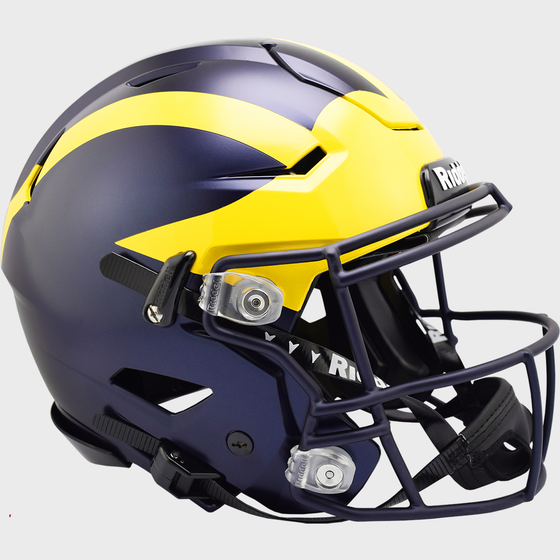 college speedflex helmets Michigan Wolverines SpeedFlex Authentic Helmet – SPORTSCRACK