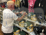 Brett Favre Signed Green Bay Packers Speed Authentic AMP NFL Helmet