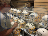 Brett Favre Signed Green Bay Packers Speed Authentic White Matte NFL Helmet with “Gunslinger” Inscription – Limited Edition of 44