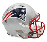 Tom Brady Signed New England Patriots Speed Authentic NFL Helmet