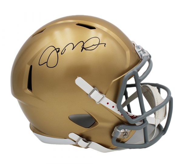 Joe Montana Signed Notre Dame Fighting Irish Speed Full Size NCAA Helm – SPORTSCRACK