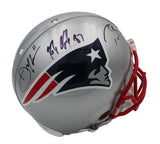 Brady, Edelman, & Gronkowski Signed New England Patriots Authentic NFL Helmet