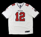 Tom Brady Signed Tampa Bay Buccaneers Nike Game White NFL Jersey