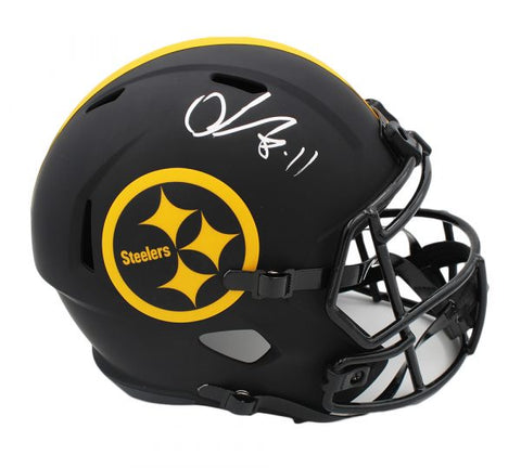 Chase Claypool Signed Pittsburgh Steelers Speed Full Size Eclipse NFL Helmet