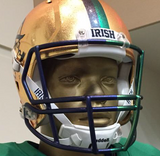Notre Dame Fighting Irish 2015 SHAMROCK Series HydroFX Revolution Speed Authentic Full Size Boston - Helmet - SPORTSCRACK - 2