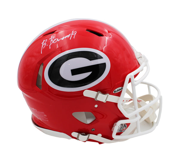 authentic ncaa football helmets Brock Bowers Signed Georgia Bulldogs Speed Authentic NCAA Helmet – SPORTSCRACK