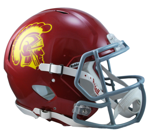 USC Trojans Riddell Revolution Speed Authentic Helmet - Helmet - SPORTSCRACK