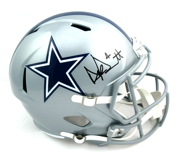Dak Prescott Signed Dallas Cowboys Riddell Speed Full Size Helmet – SPORTSCRACK