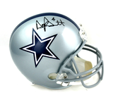 Dak Prescott Signed Dallas Cowboys Riddell Full Size Helmet