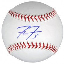 Freddie Freeman Autographed/Signed Official Rawlings Major League
