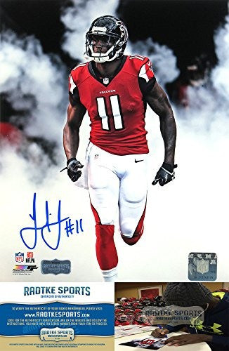 Julio Jones Autographed/Signed Atlanta Falcons 8x10 NFL Photo "Smoke"