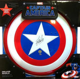 Stan Lee Autographed/Signed Captain America Shield Stan Lee Hologram Avengers Marvel