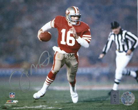 Joe Montana Autographed/Signed San Francisco 49ers 8×10 NFL Photo Silver Ink