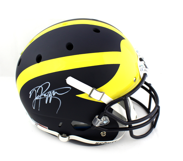 Jabrill Peppers Signed Michigan Wolverines Schutt Full Size Helmet