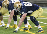 Quenton Nelson Notre Dame Football Practice Worn Game Jersey Under Armour #56