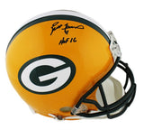 Brett Favre Signed Green Bay Packers Authentic NFL Helmet with “HOF 16” Inscription