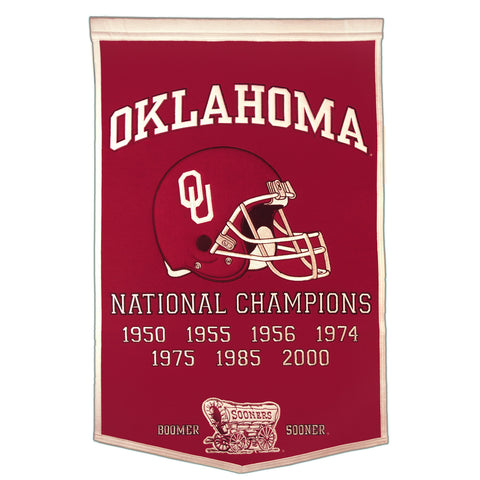 Oklahoma Sooners Dynasty Banner - Memorabilia - SPORTSCRACK