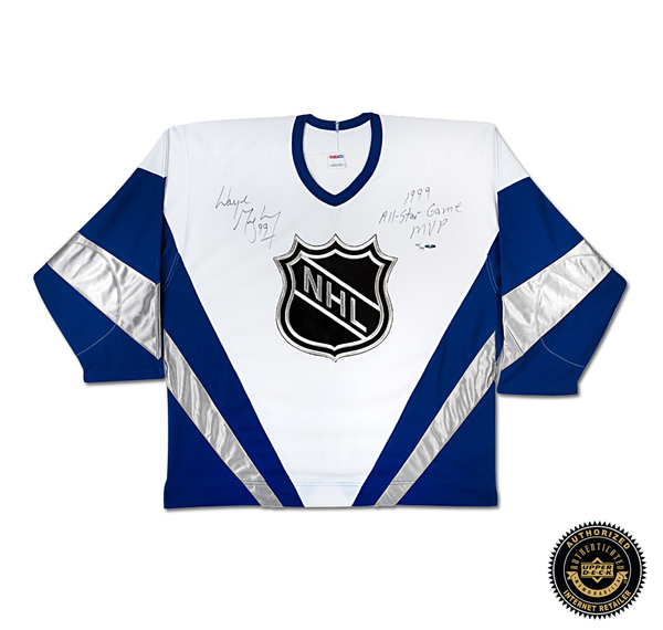 Wayne Gretzky Signed All Star Game Jersey With "1999 All Star Game MVP" Inscription - LE