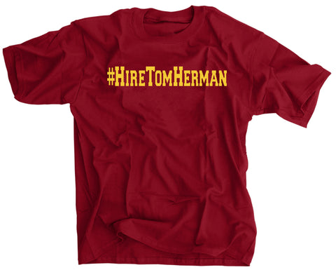 Hire Tom Herman Coach T-shirt for USC fans