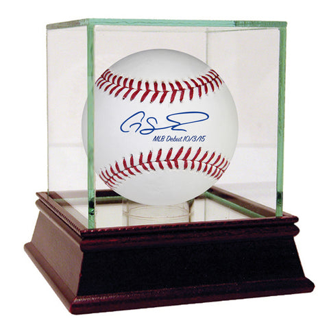 Gary Sanchez Signed MLB Baseball w/ "MLB Debut 10/3/15" Insc