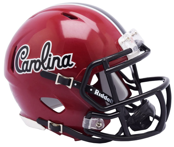 South Carolina Gamecocks 2018 Script Mini Speed Football Helmet