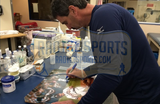 Sid Bream Signed Atlanta Braves Iconic 16x20 MLB Photo With "The Slide 10/14/92" And Bible Verse Inscription
