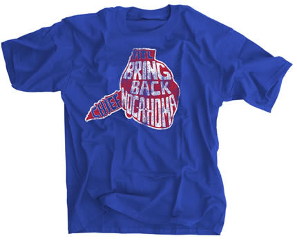 Bring back Chief Nocahoma Atlanta Baseball Throwback T-shirt