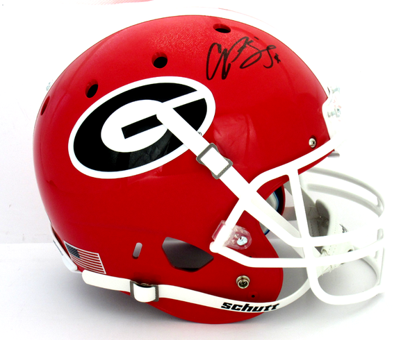 Champ Bailey Signed Georgia Bulldogs Schutt Full Size NCAA Helmet