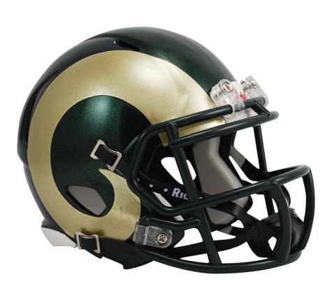 Colorado State Rams Riddell Speed Mini Helmet - Helmet - SPORTSCRACK