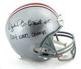 Ezekiel Elliott Signed Ohio State Buckeyes Riddell Full Size Helmet With "2014 Natl Champs" Inscription
