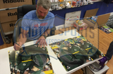 Brett Favre Signed Green Bay Packers Wrapped 16×20 Canvas with “Bart, Thanks for Leading the Way” Inscription