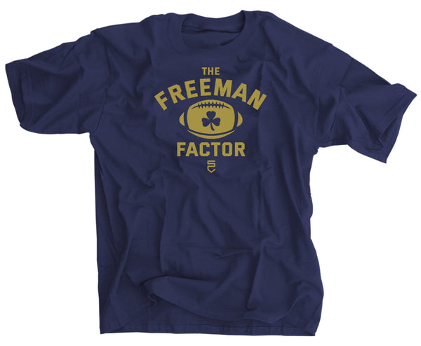 The Freeman Factor Football T-Shirt