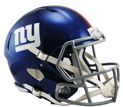 NEW YORK GIANTS RIDDELL SPEED REPLICA HELMET