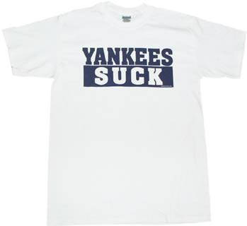 Yankees Suck Shirt Baseball Tee