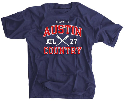 Austin Country Atlanta Baseball Shirt