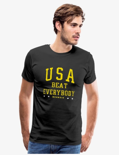 USA Beat Everybody T Shirt USWNT US Womens Soccer 