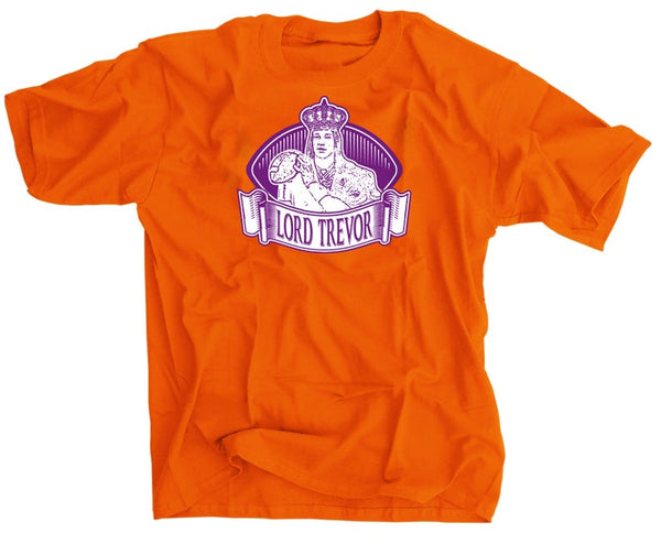 Lord Trevor Lawrence Clemson Orange and Purple Football Shirt