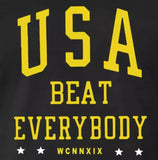 USA Beat Everybody T Shirt USWNT US Womens Soccer