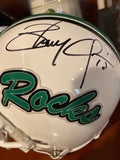 Brady Quinn Autographed Dublin Coffman HS Shamrocks Mini Helmet