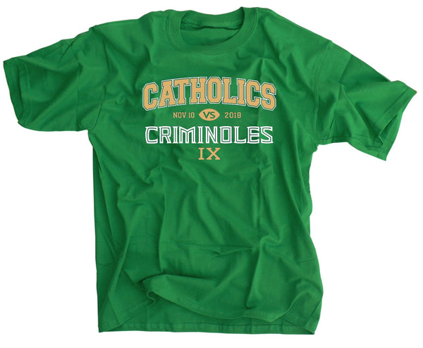 Catholics vs Criminoles 2018 Irish Green Football Shirt