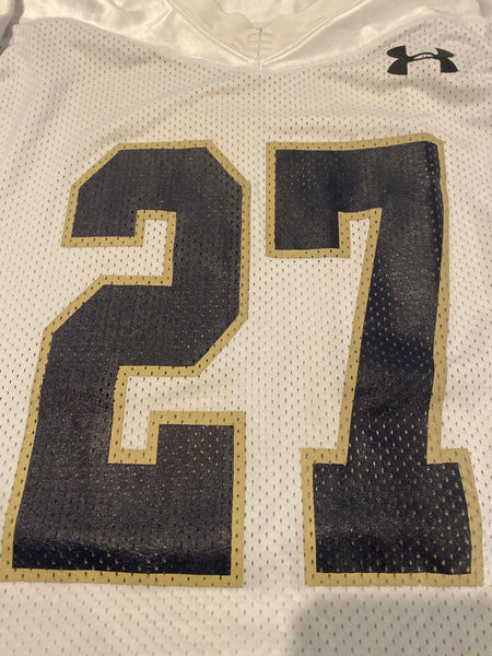 Notre Dame Football 2015 Practice Worn Game Jersey Under Armour #27