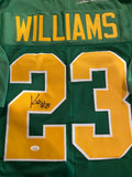 Kyren Williams Signed Notre Dame Green Custom Jersey