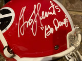 Garrison Hearst Autographed/Signed Georgia Bulldogs "Go Dawgs" Full Size Schutt NCAA Mini Helmet