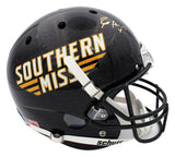 Brett Favre Signed Southern Mississippi Golden Eagles Schutt Full Size NCAA Helmet