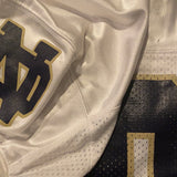 Notre Dame Football Practice Worn Game Jersey Under Armour #83