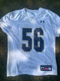 Notre Dame Football Practice 2015 Worn Game Jersey Under Armour #56