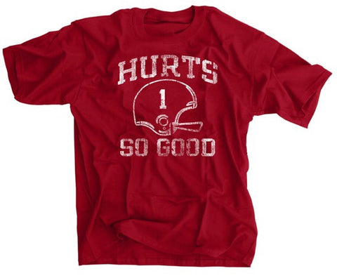 Hurts So Good Football #1 Jersey T-Shirt