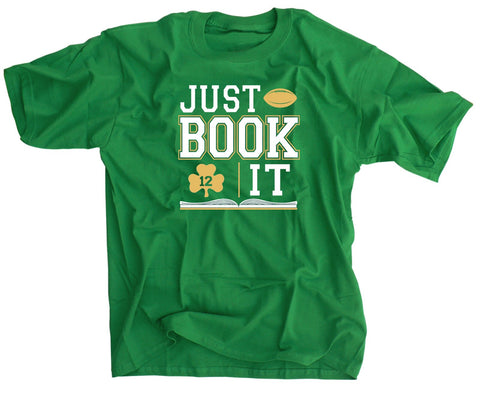 The Ian Book Shirt - Just Book It - Irish green t shirt