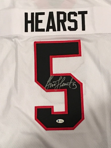Garrison Hearst Autographed/Signed Georgia Bulldogs White Jersey