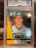 Druw Jones 2021 Hot Shot Prospects High School Baseball Rookie Card GEM MINT 10